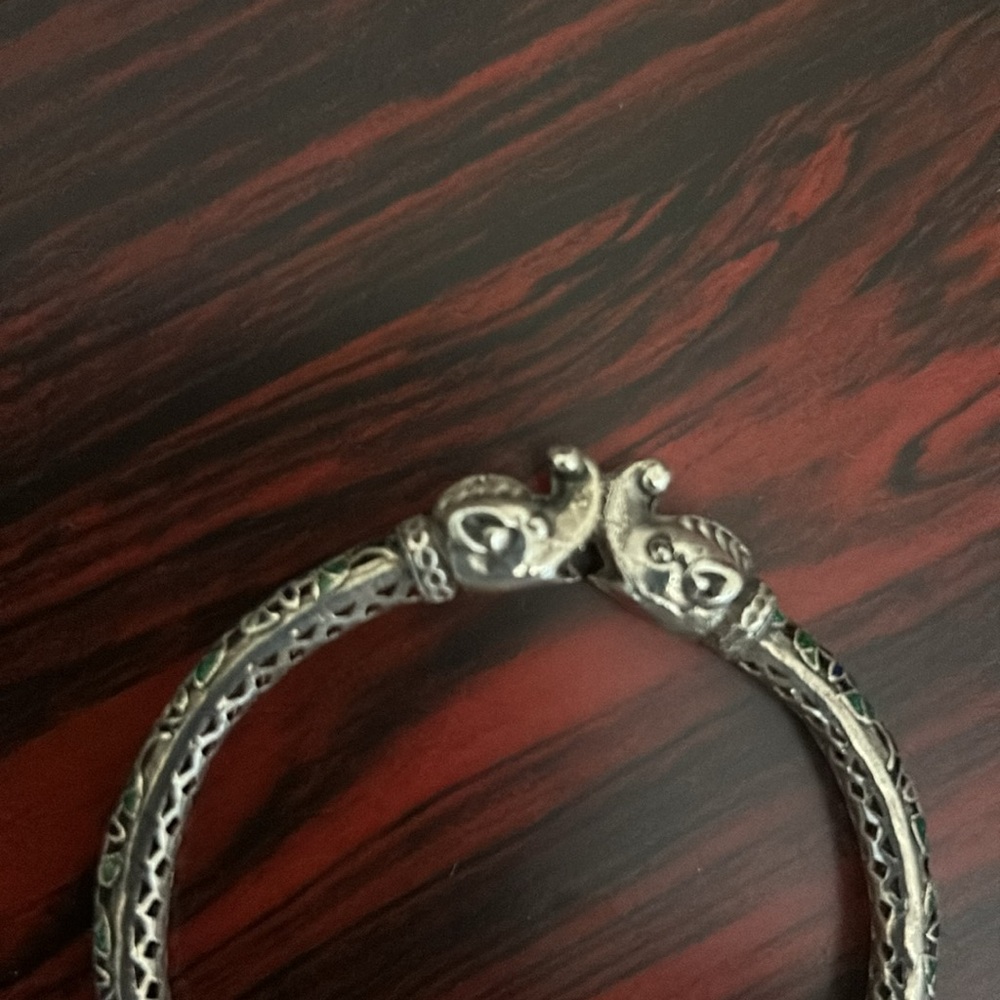 Vintage Meenakari Bangle - Picture 5 of 8